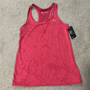 Under Armour, dark pink, workout tank top.